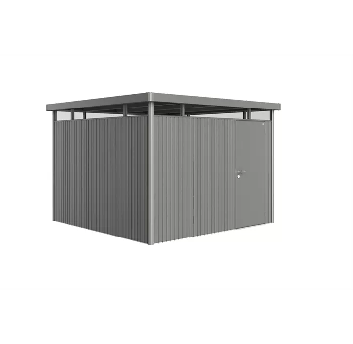Gerätehaus HighLine H6 quarzgrau, Standardtür