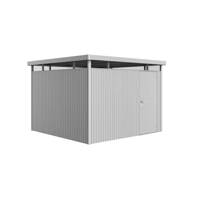 Gerätehaus HighLine H6 silber, Standardtür