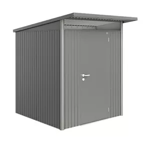 Gerätehaus AvantGarde A1 quarzgrau mit Standardtür