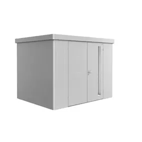 Gerätehaus Neo 2C Doppeltür,silber