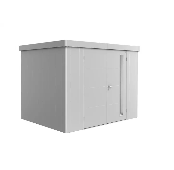 Gerätehaus Neo 2C Doppeltür,silber
