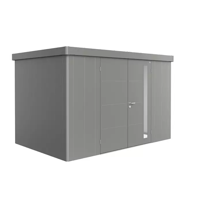Gerätehaus Neo 2D Doppeltür,quarzgrau