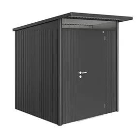 Gerätehaus AvantGarde A1 dunkelgrau mit Standardtür