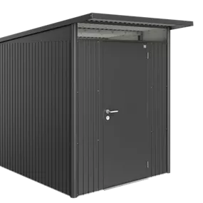 Gerätehaus AvantGarde A2 dunkelgrau mit Standardtür