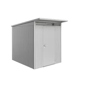 Gerätehaus AvantGarde A2 silber mit Standardtür