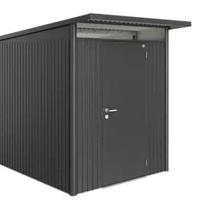 Gerätehaus AvantGarde A3 dunkelgrau mit Standardtür