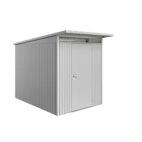Gerätehaus AvantGarde A3 silber mit Standardtür