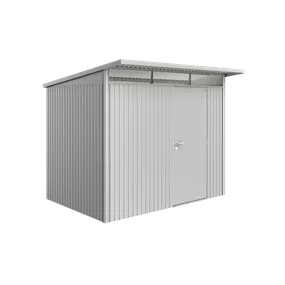 Gerätehaus AvantGarde A5 silber mit Standardtür