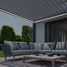 LED-Beleuchtung für Pergola 3x3