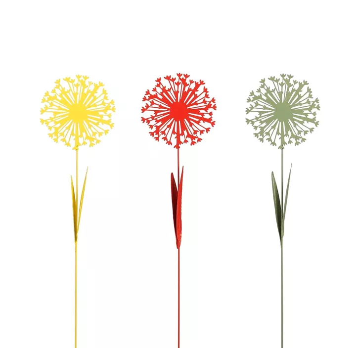 Gartenstecker Blume, bunt