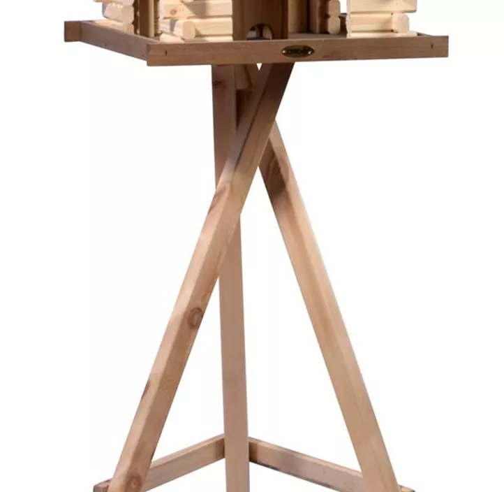 Ständer zu Vogelhaus Blockhaudesign