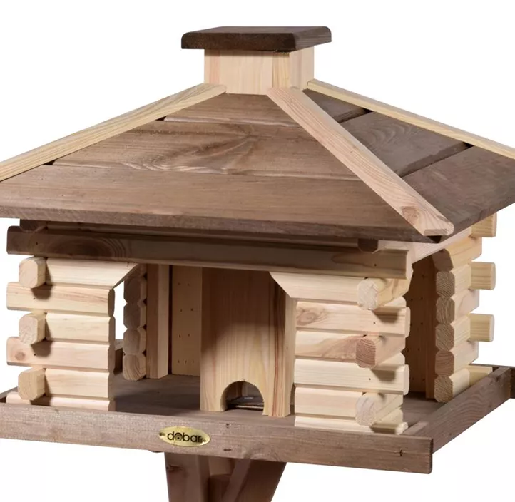 Vogelhaus Blockhausdesign