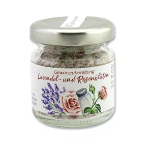 Mein Lieblingsgewürz Lavendel und Rosenblüten