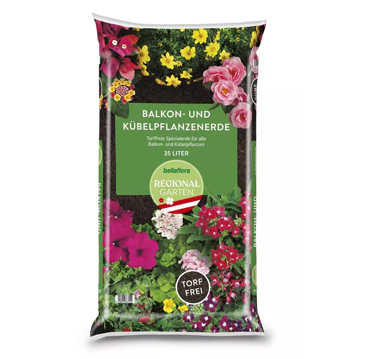Balkon- und Kübelpflanzenerde torffrei