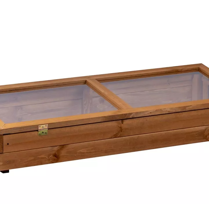 Frühbeetaufsatz zum Balkon-Hochbeet