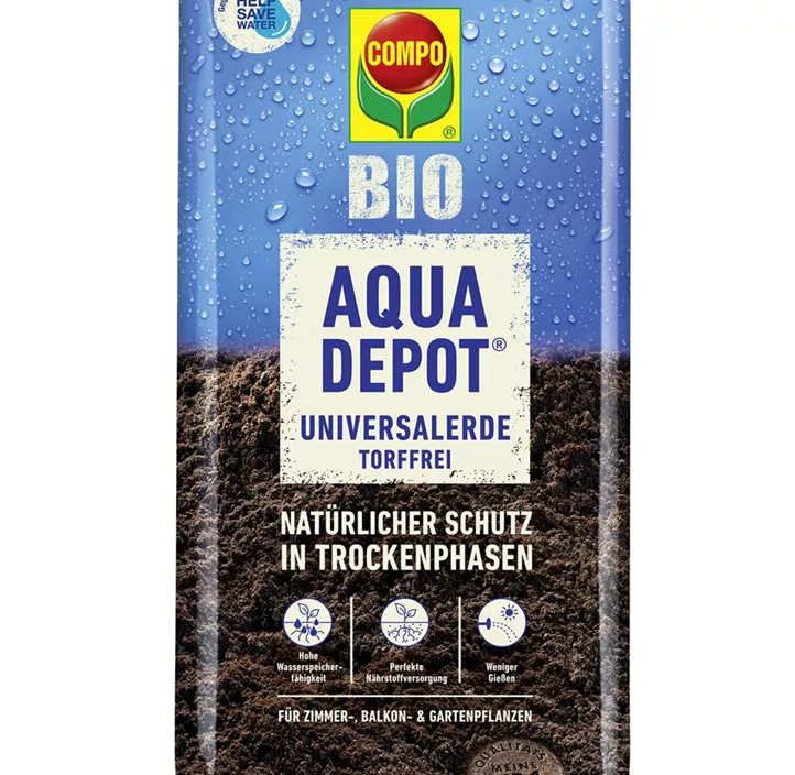 COMPO BIO AquaDepot Universalerde torffrei