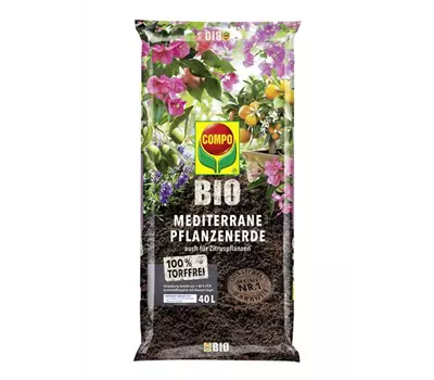 COMPO BIO Mediterrane Erde torffrei, 40 l