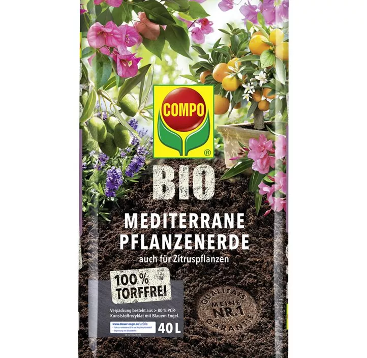 COMPO BIO Mediterrane Erde torffrei, 40 l