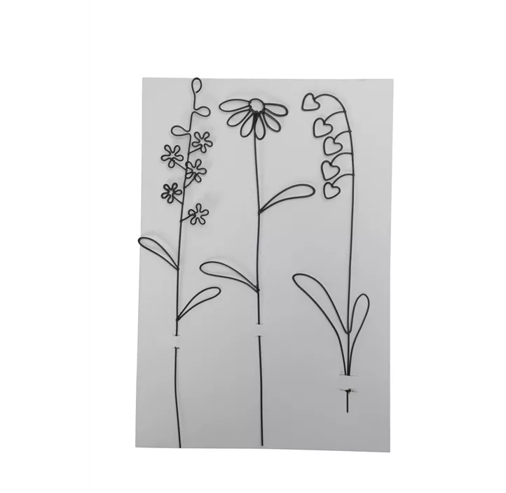 Dekoblume aus Eisen