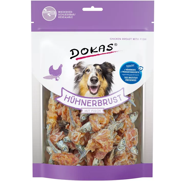 Dokas Hühnerbrust mit Fisch