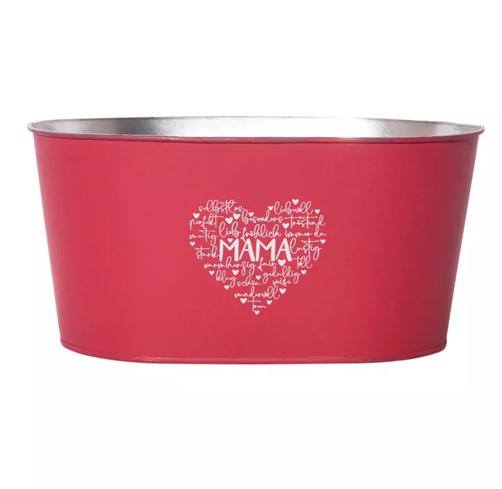Metalltopf Mama oval