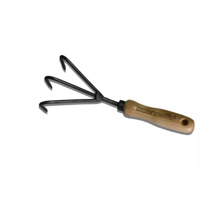 Grubber 3 Zinken mit Eschen-Griff