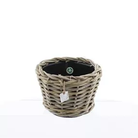 Korb Drypot Spaltrattan