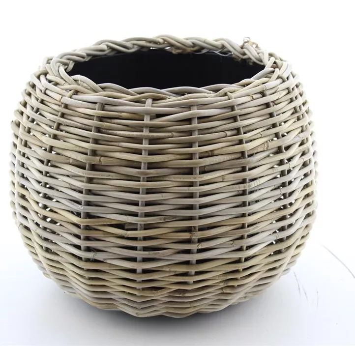 Korb Drypot Spaltrattan