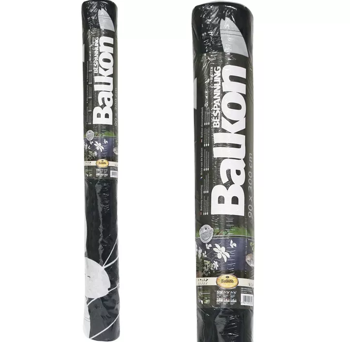 PE Balkon-Bespannung Blüten Rolle