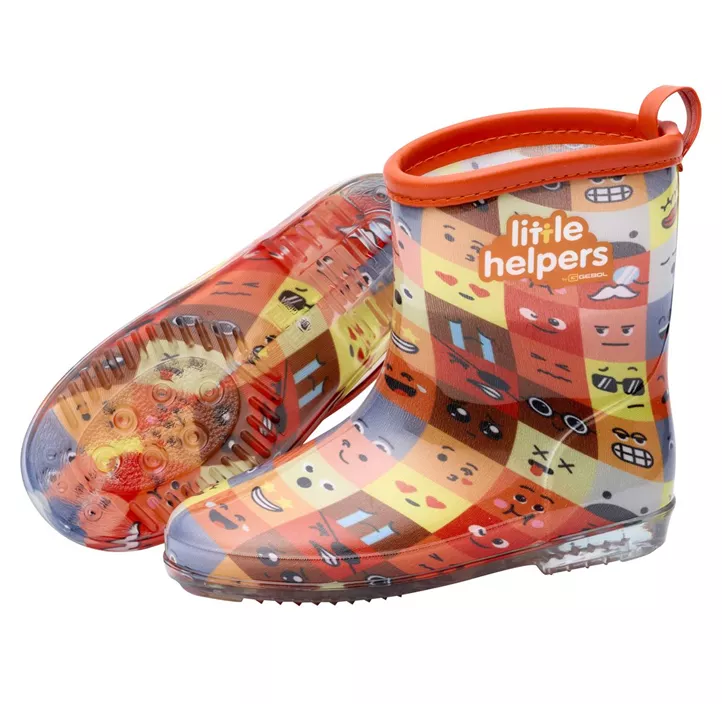 Kinder-Gummistiefel Emoji