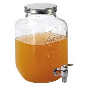 Glas-Saft-Dispenser inkl. Schraubdeckel