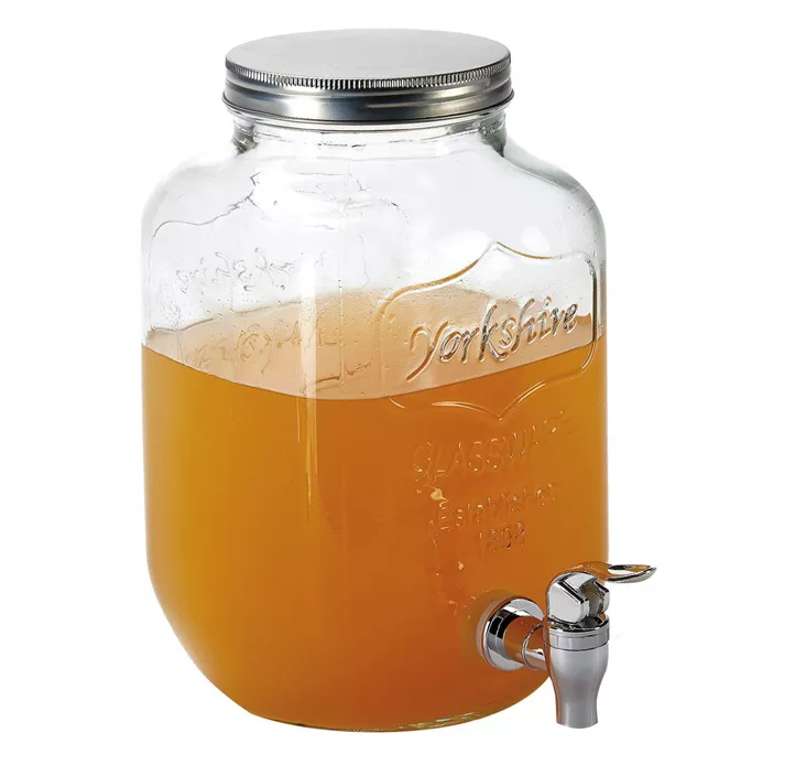 Glas-Saft-Dispenser inkl. Schraubdeckel