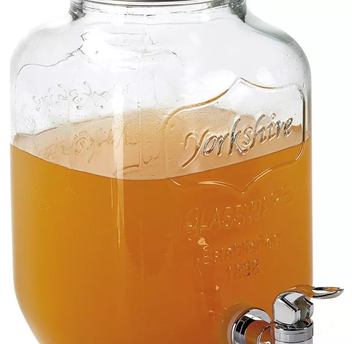 Glas-Saft-Dispenser inkl. Schraubdeckel