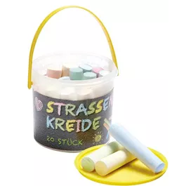 Wasser und Straßenkreide 20 Stk