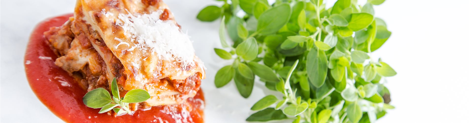 Lasagne mit Oregano