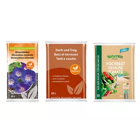 Strukturstabile Hochbeetfüllung Balkonhochbeet für 200 Liter (Set)