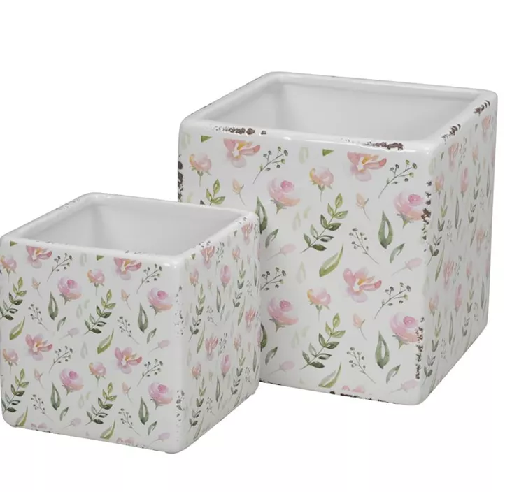 Kübel eckig Dolomit