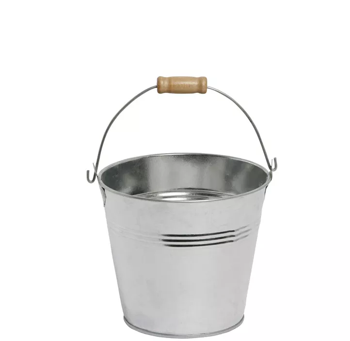 Zinkeimer mit Henkel