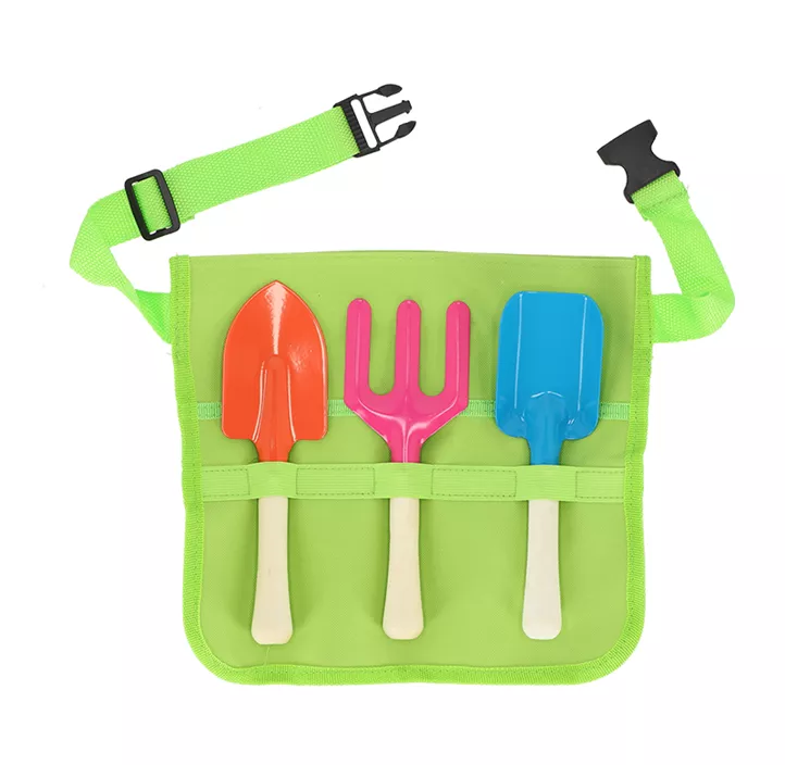 Kindergürtel mit Gartengeräten bunt