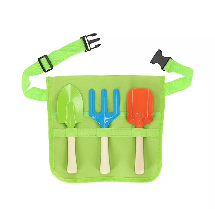 Kindergürtel mit Gartengeräten bunt