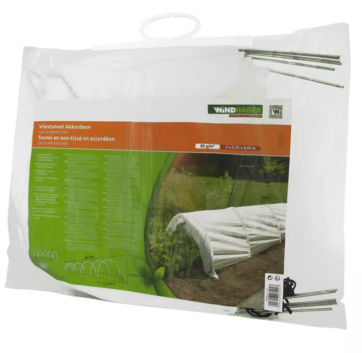 Vlies-Tunnel Akkordeon