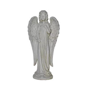 Grabdeko Engel stehend