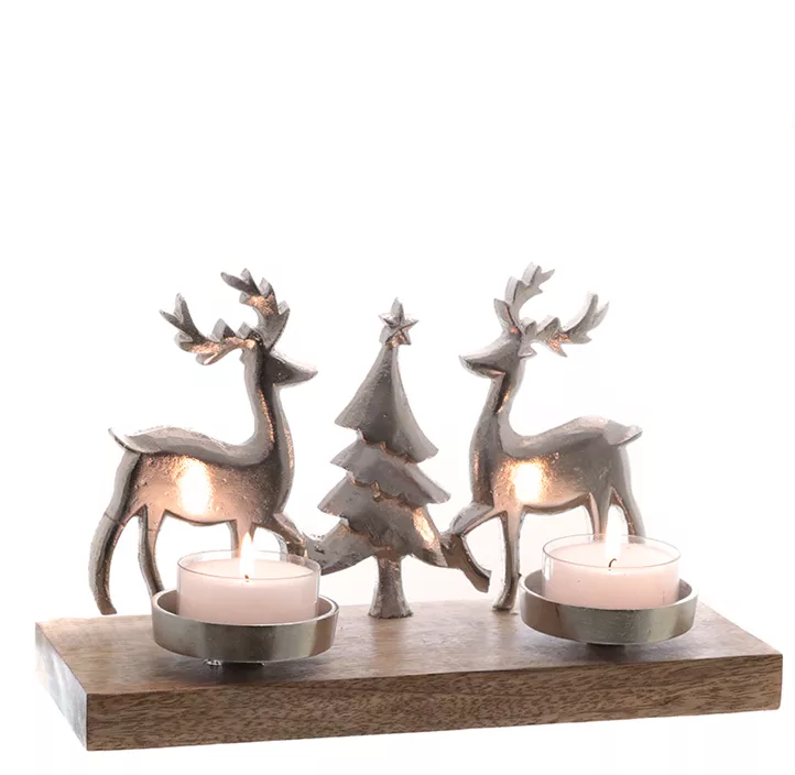 Kerzenhalter Hirsche