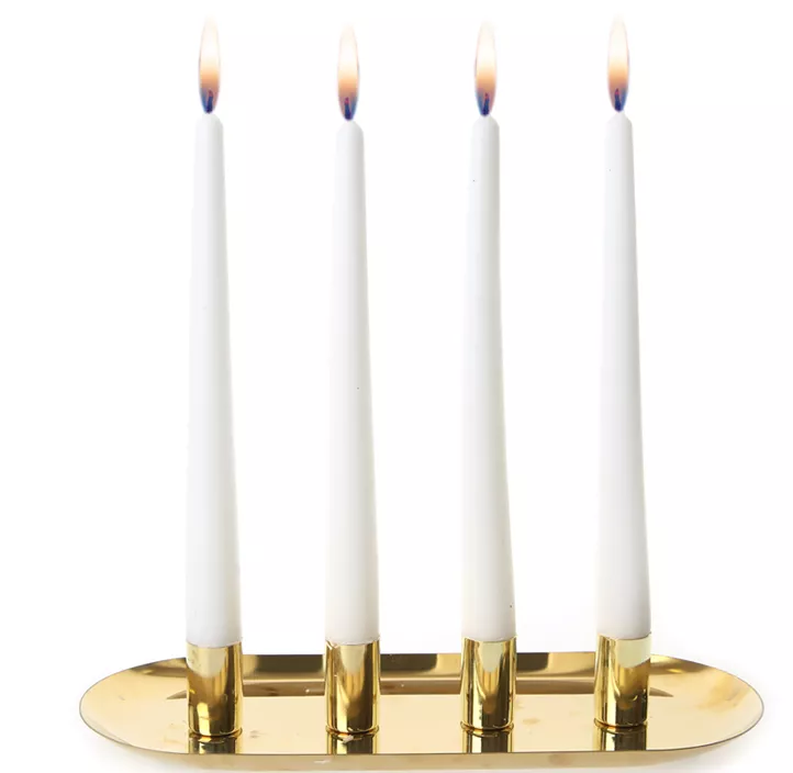 Kerzenhalter Tablett