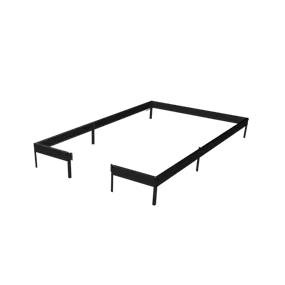 Fundament Qube 610, schwarz