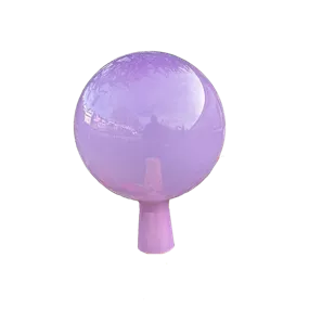 Gartenkugel Multicolor Aventuringrün für Holzstab