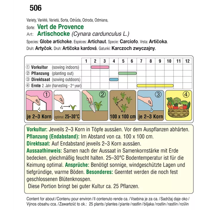 Artischocke Vert de Provence 