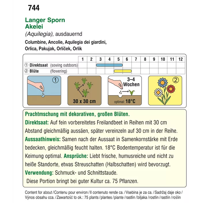 Aquilegia Prachtmischung