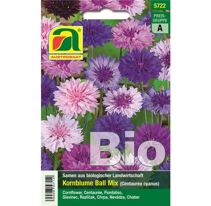 BIO Centaurea cyanus Ball Mix