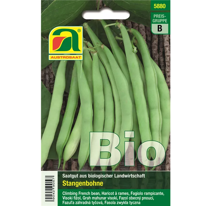 BIO Stangenbohnen Neckarkönigin